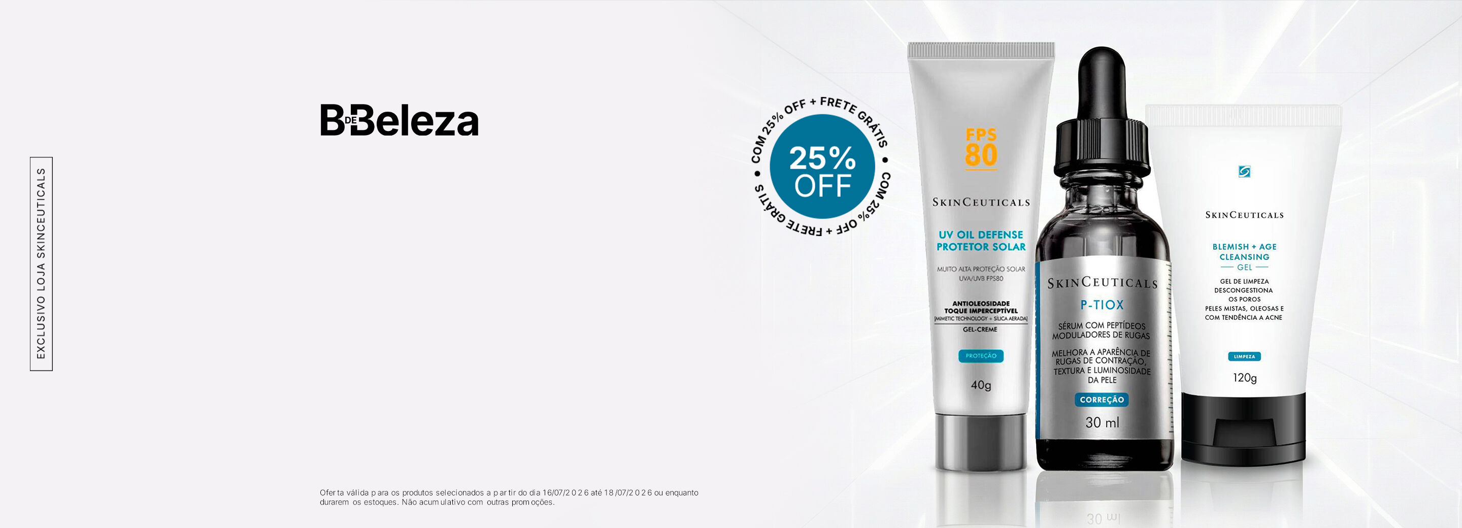 TRIO PROTECAO + LIMPEZA P-TIOX, UV OIL E CLEANSING COM 25% OFF + FRETE GRATIS