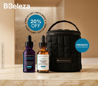 DUO HAI MG + C E FERULIC com 20% OFF e ganhe + FRASQUEIRA + FRETE GRATIS