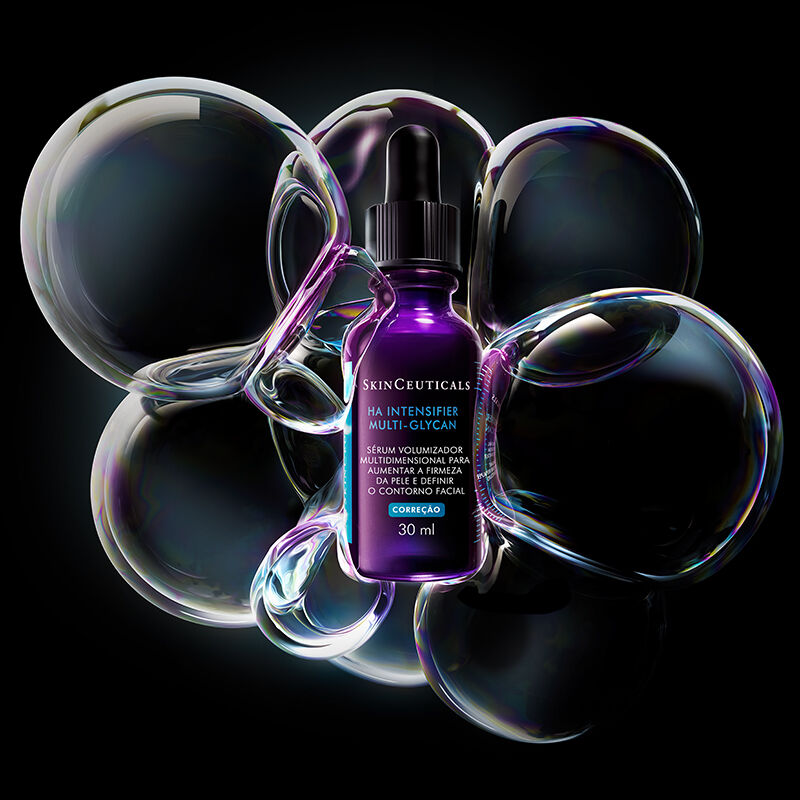 HA Intensifier Multi-Glycan e o serum de SkinCeuticals que funciona como um preenchedor natural.