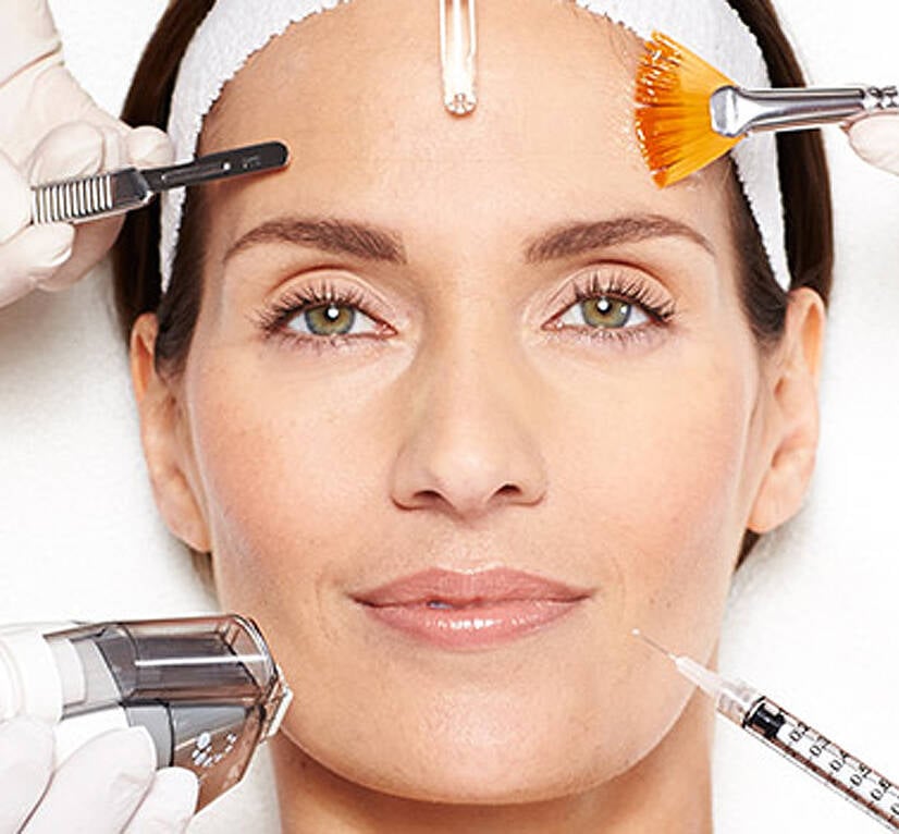 Produtos de SkinCeuticals recomendados para skincare apos procedimentos de preenchimento facial para linhas finas e renovacao celular.
