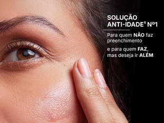 Novo serum de skinceuticals para tratamento de linhas de expressao e preenchimento da pele.