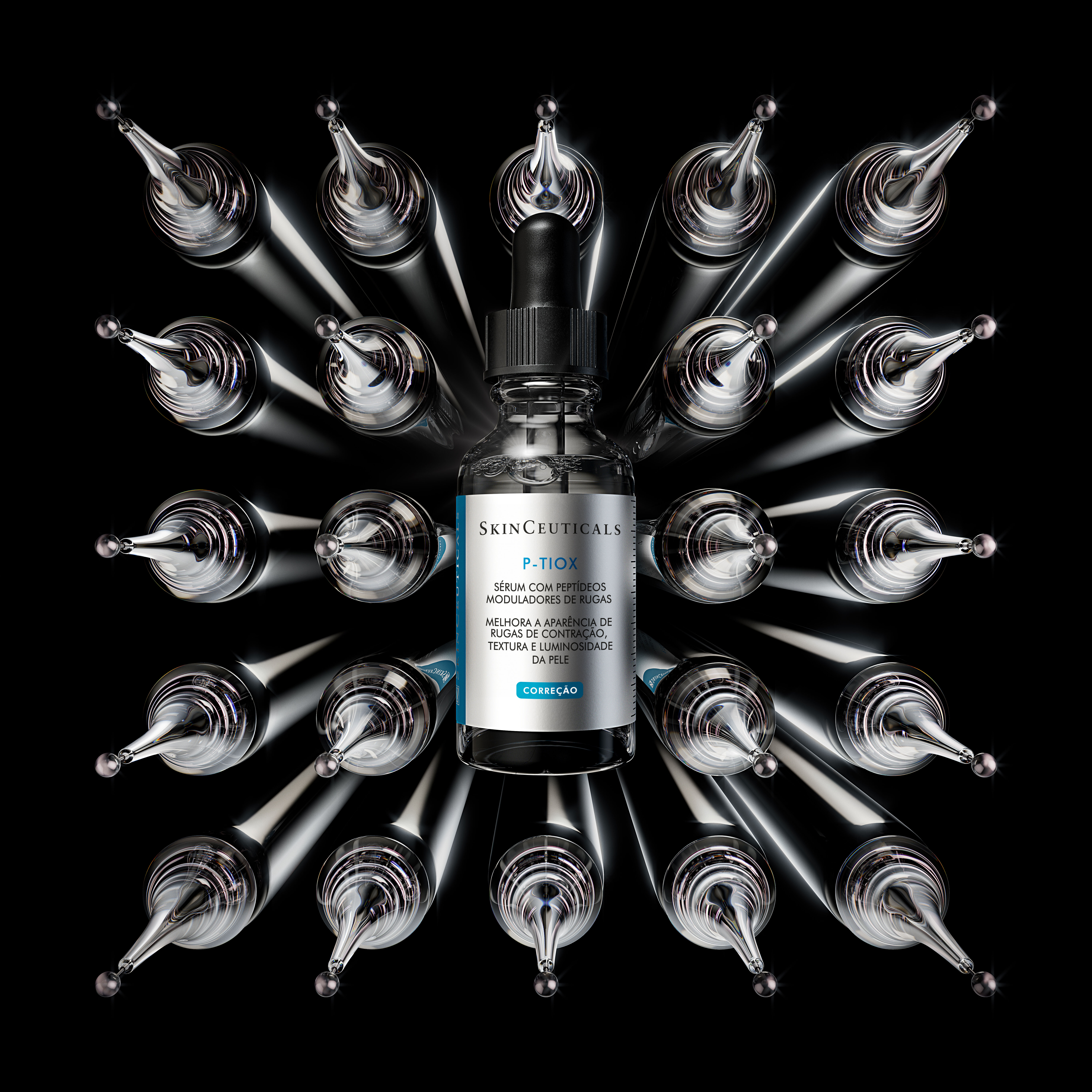 Melhorar pes de galinha no rosto com Serum anti-idade P-TIOX de SkinCeuticals