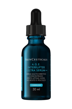 A.G.E Interrupter Ultra-Serum testado e aprovado por dermatologistas para proporcionar um efeito lifting visivel e reducao da flacidez.