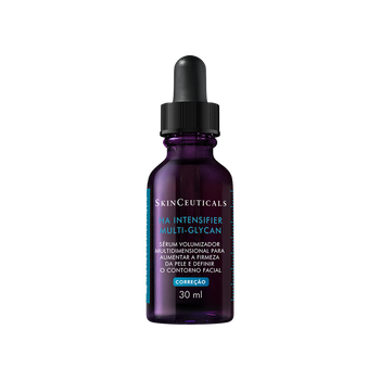 HA Intensifier Multi-Glycan e o serum de SkinCeuticals indicado para quem quer resultados na pele, sem fazer preenchimento injetavel.