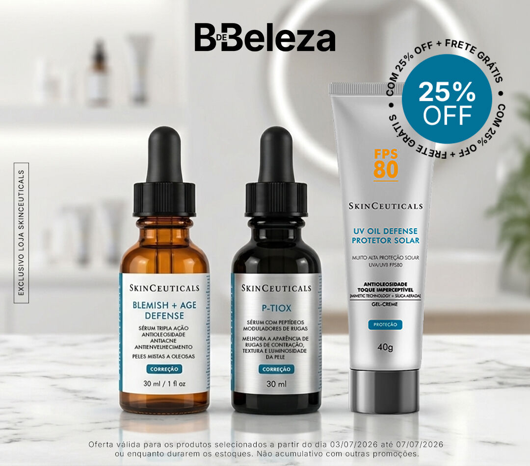 TRIO B&A + PTIOX + UV OIL com 25% OFF + FRETE GRATIS