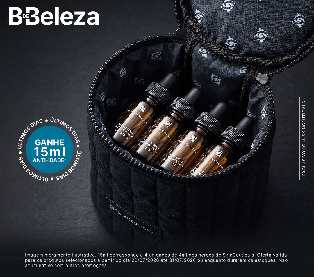 COMPRE R$899 E GANHE FRASQUEIRA + 15ML DE ANTI-IDADE*