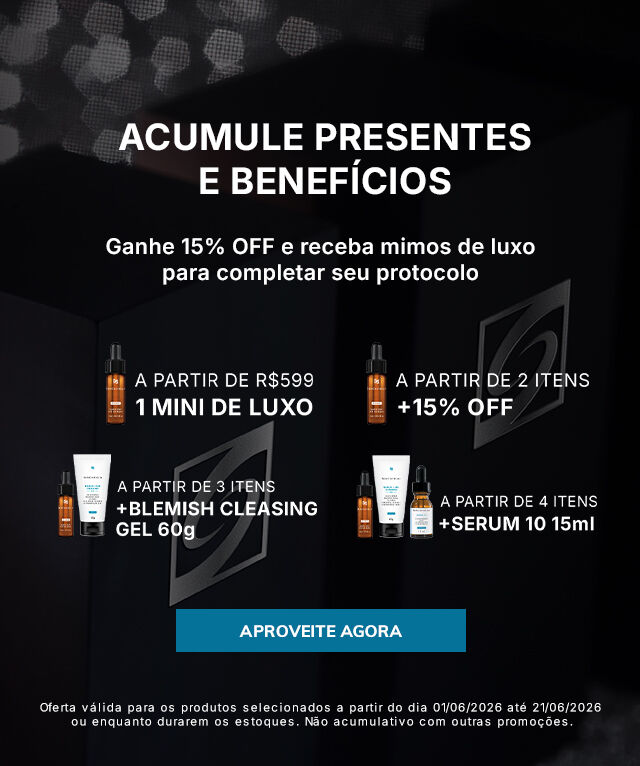 Compre 2 itens e ganhe 15% OFF