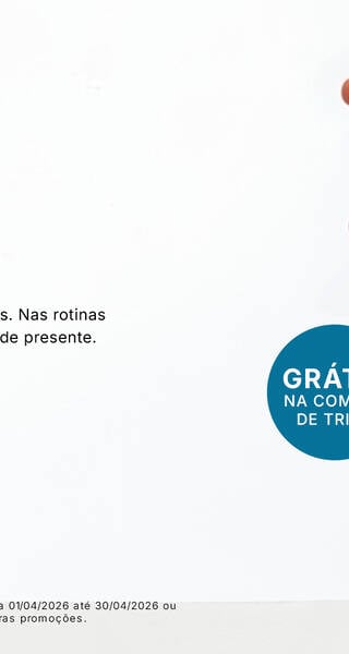 Rotinas selecionadas com ate 15% OFF + brinde em rotinas com mais de 3 itens