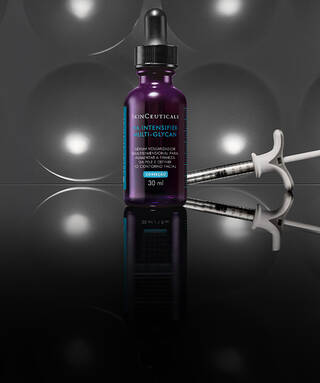 HA Intensifier Multi-Glycan e o serum de SkinCeuticals que funciona como um preenchedor natural.