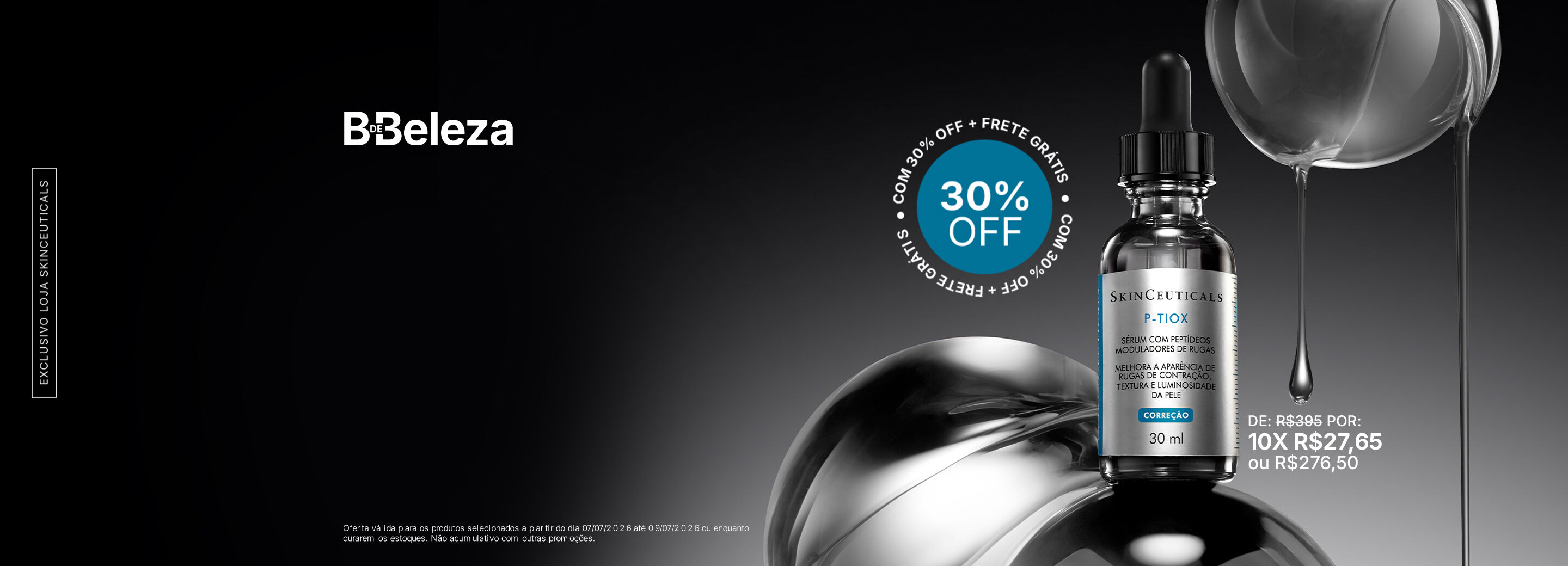 30% OFF em P-TIOX + FRETE GRATIS