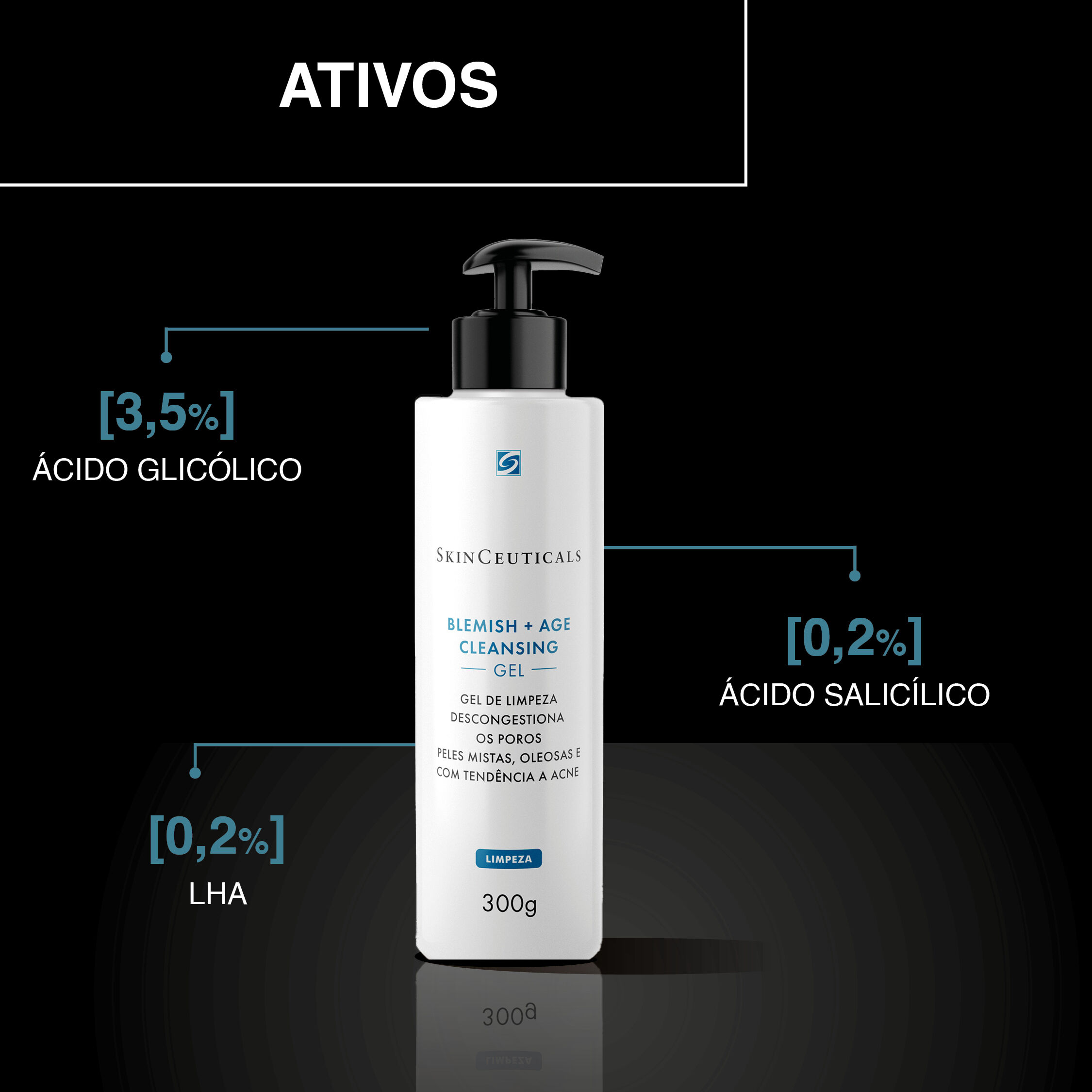Blemish + Age Cleansing Gel Limpeza Facial