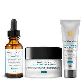TRIO ANTI-IDADE DE ALTA POTENCIA + PROTECAO SOLAR