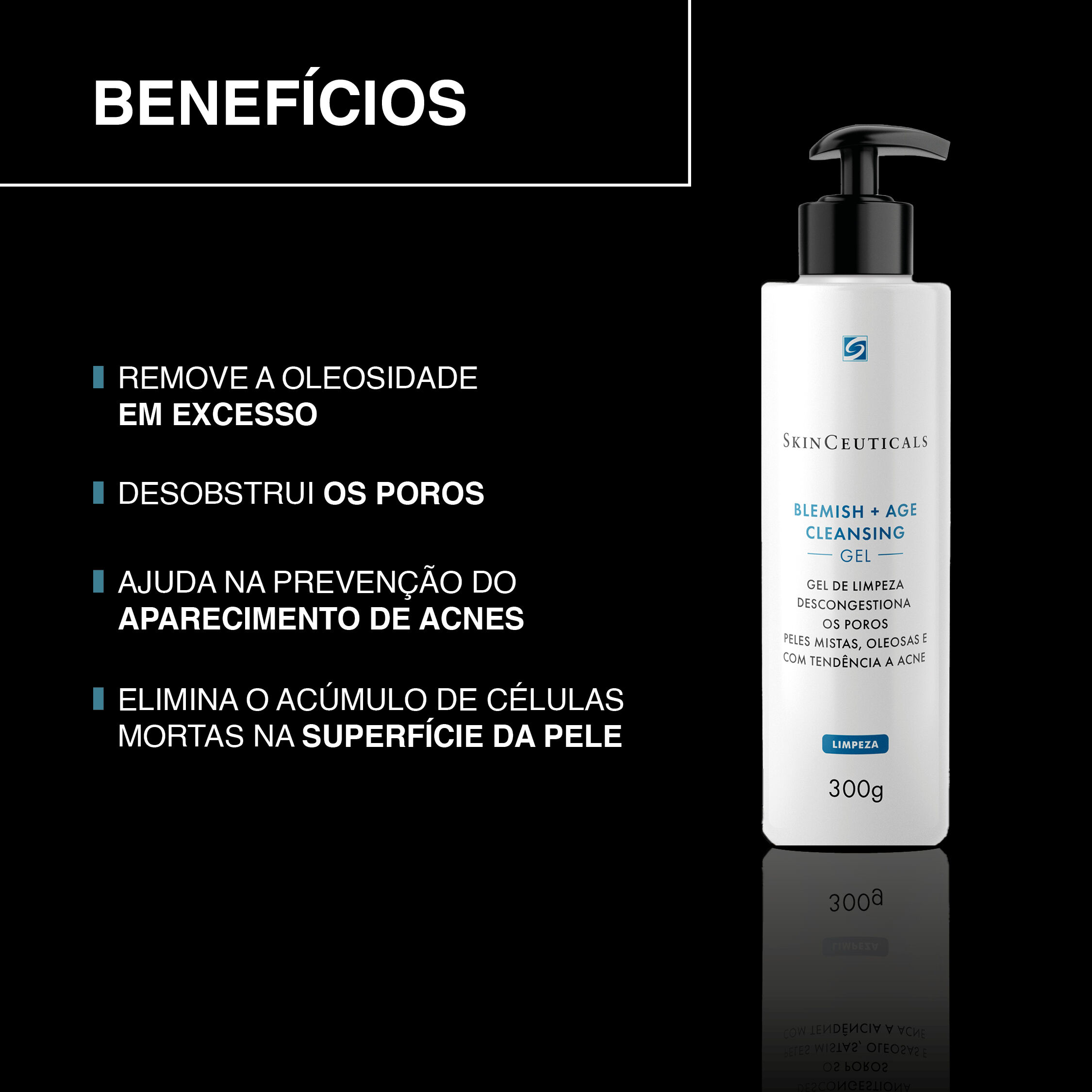 Blemish + Age Cleansing Gel Limpeza Facial