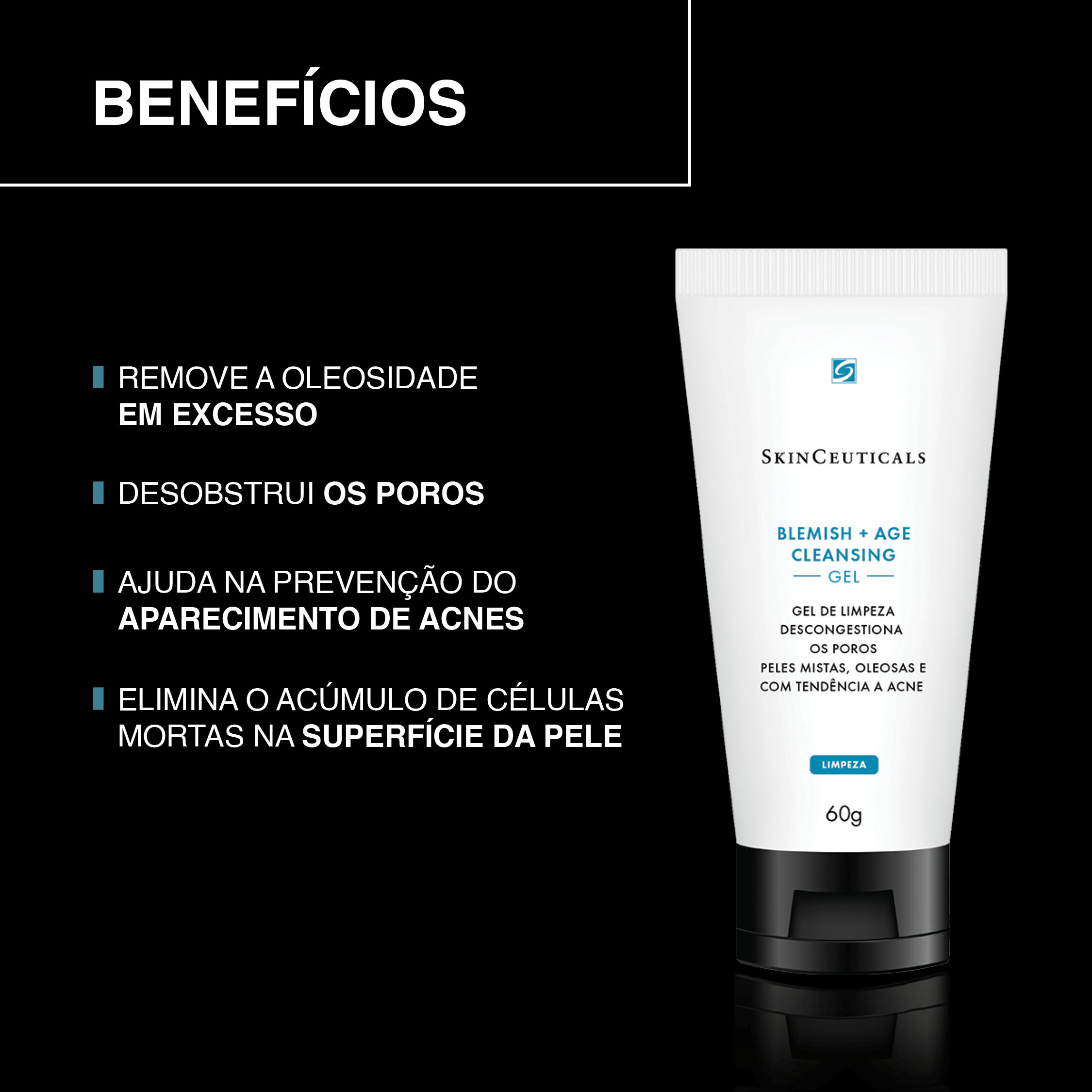 Blemish + Age Cleansing Gel Limpeza Facial