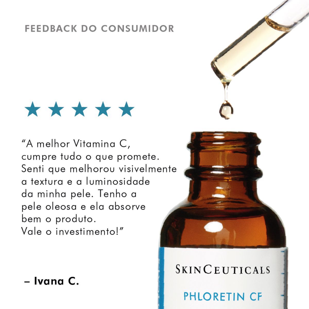 Phloretin CF Serum de Vitamina C Pura