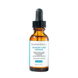 Serum SkinCeuticals de tripla acao Blemish + Age Defense com ativos que reduzem a formacao de acne