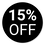 15% OFF